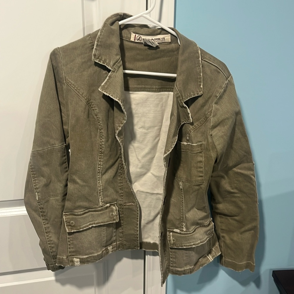 ZCavaricci distressed jacket